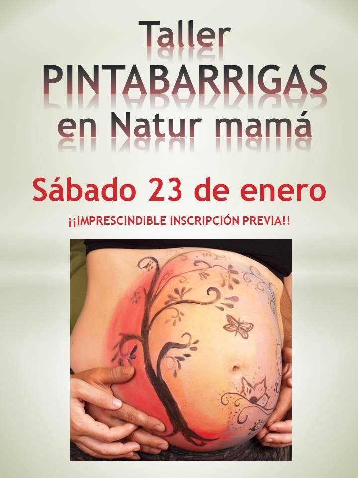 Taller de Pintabarrigas en Natur Mamá en Torrelavega