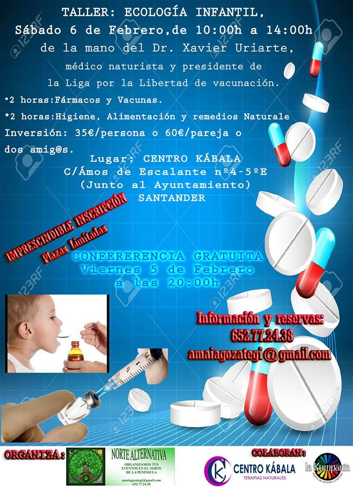 Taller de ecología infantil en el centro Kábala en Santander