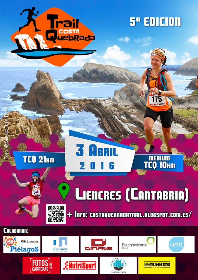 Trail costa Quebrada en Liencres 2016