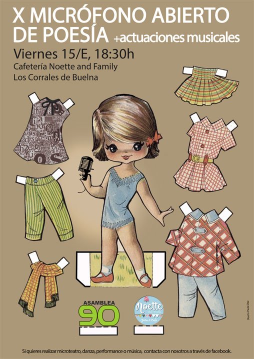 X Micrófono abierto de poesía en Los Corrales