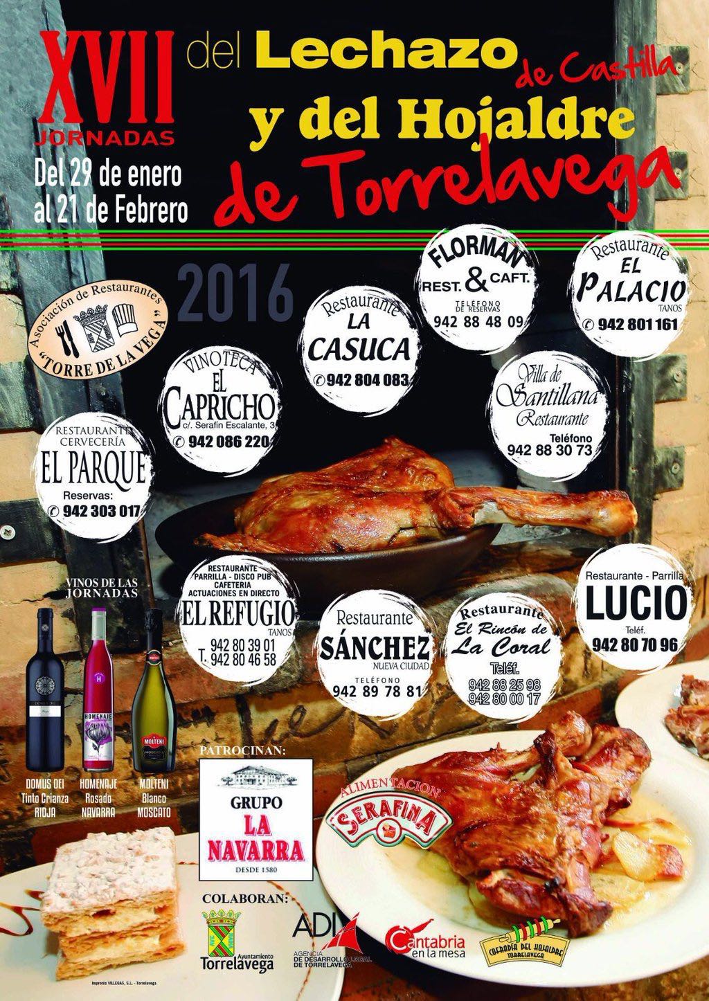 XVII Jornadas del Lechazo y del Hojaldre en Torrelavega 2016