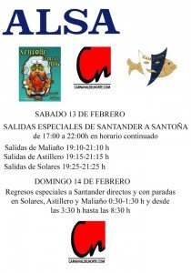 autobuses carnaval santoña