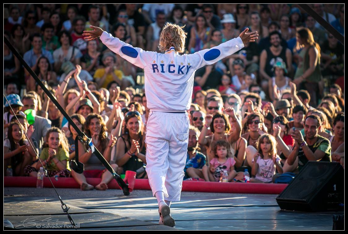 Circo y Humor con Ricky el Profesor de Tenis en Santander