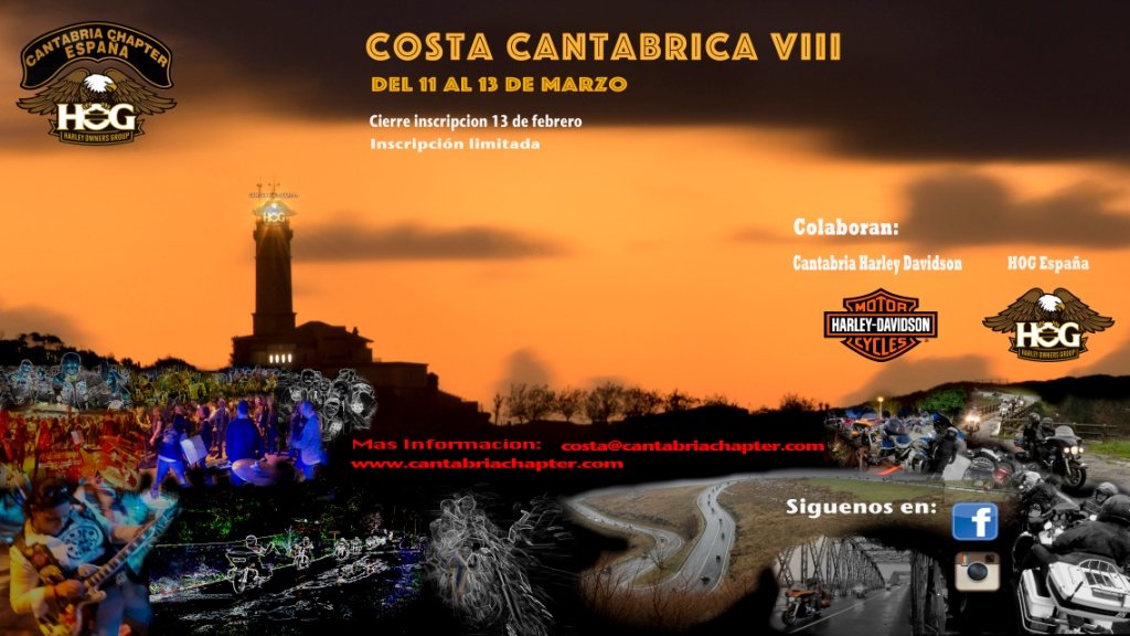 Concentracion de Harley Davidson en Astillero