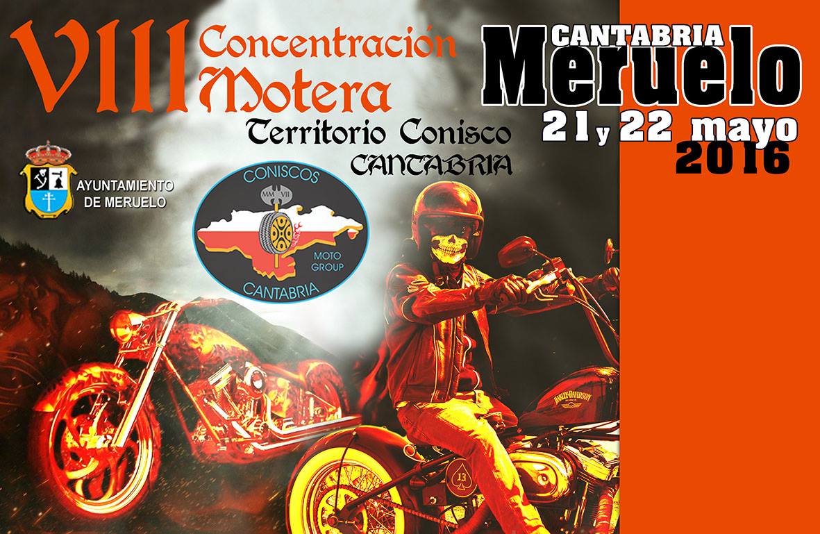 Concentración de Motos en Meruelo 2016