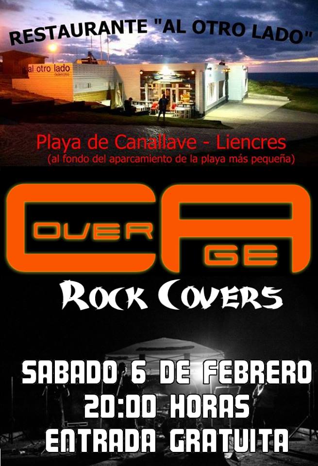 Concierto COVERAGE, covers de rock, en Liencres