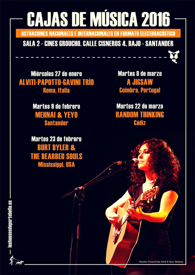 Concierto Cajas de Música 2016 en Cines Groucho de Santander