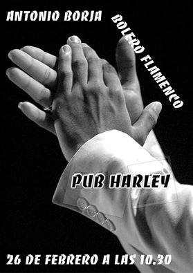 Concierto de Antonio Borja en el Harley de Renedo