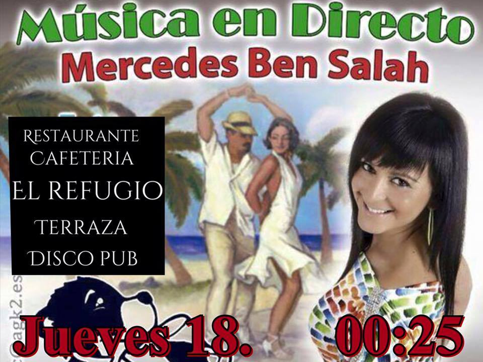 Concierto de Ben Salah en el Refugio en Tanos