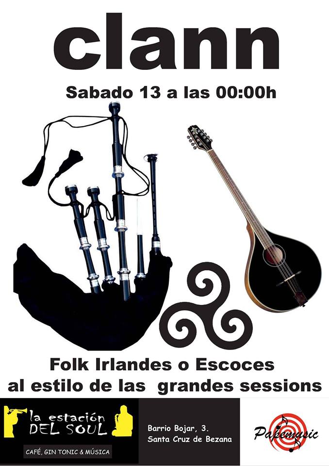 Concierto de Clann en La estación del Soul en Bezana