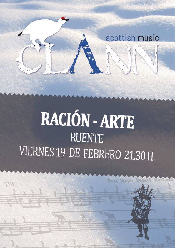 Concierto de Clann en RacionArte de Ruente