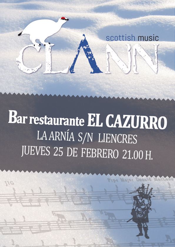 Concierto de Clann en el Cazurro en Liencres