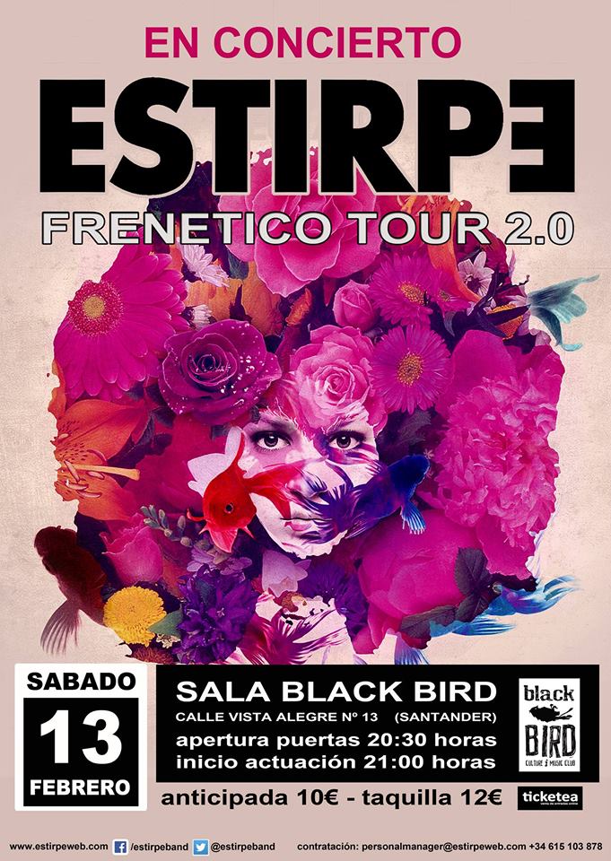 Concierto de Estirpe en el Black Bird en Santander