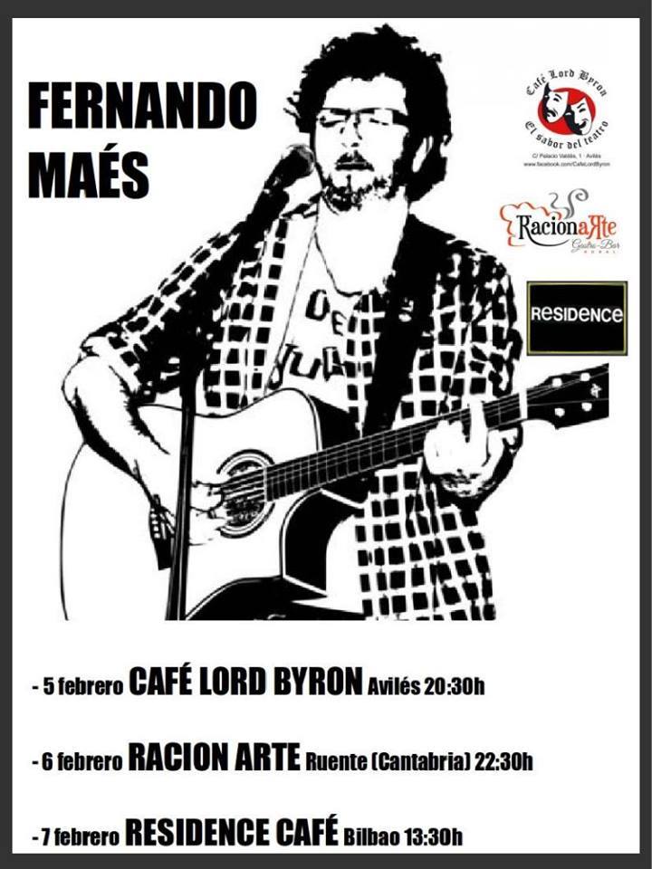 Concierto de Fernando Maes en RacionArte de Ruente