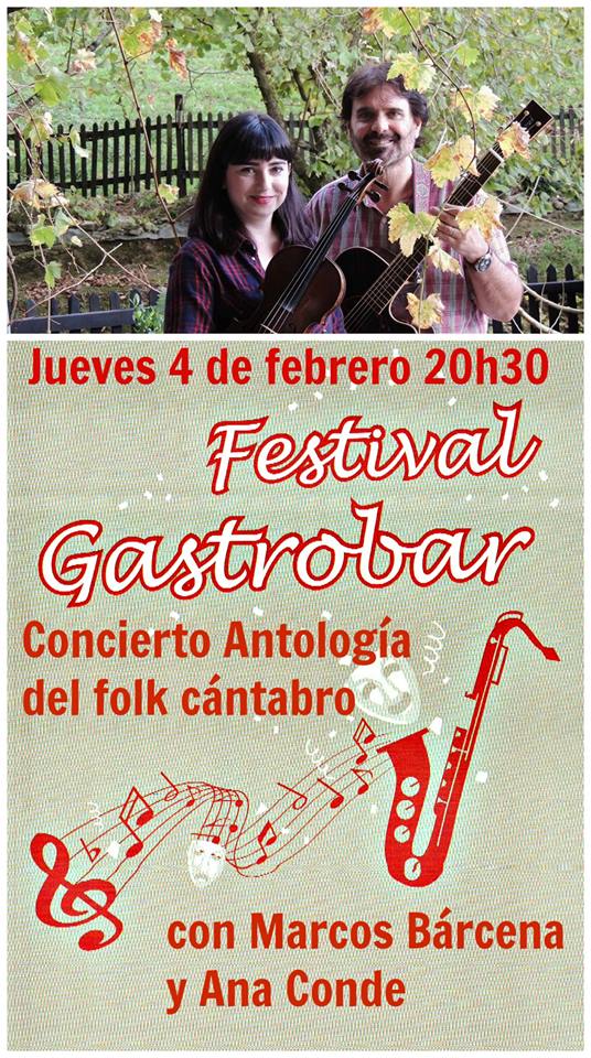 Concierto de Folk Cántabro en el Festival Gastrobar de Santander