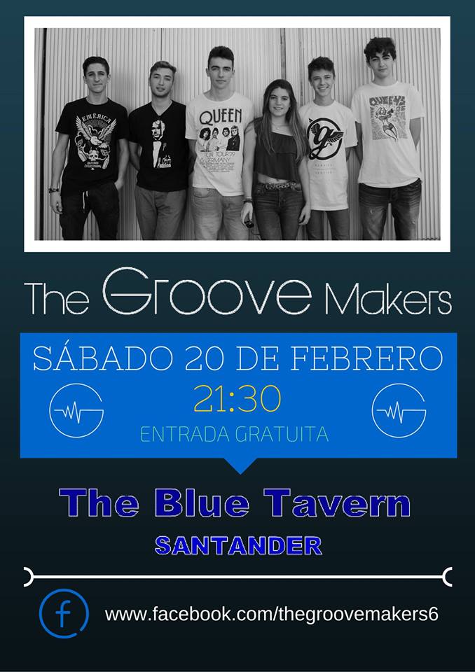 Concierto de Groove Makers en el Blue Tavern de Santander