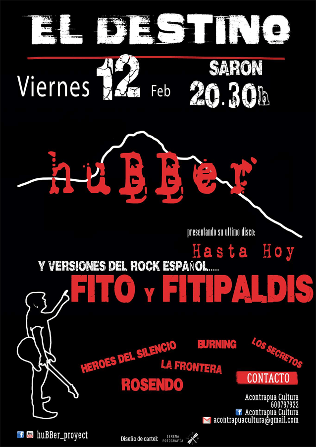 Concierto de Hubber en El Destino de Sarón