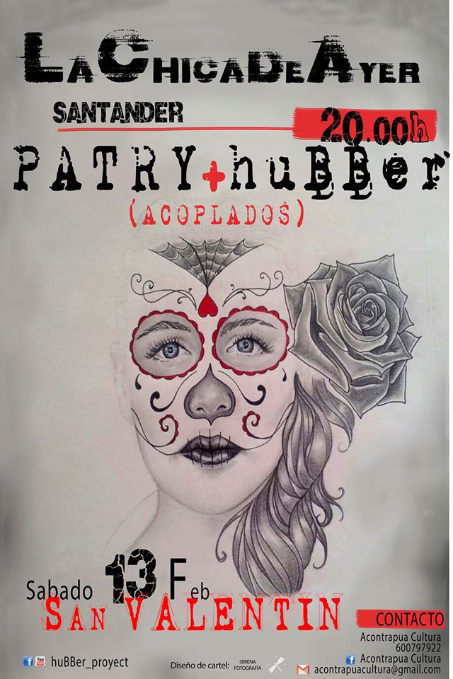 Concierto de Hubber y Patry en La Chica de Ayer en Santander