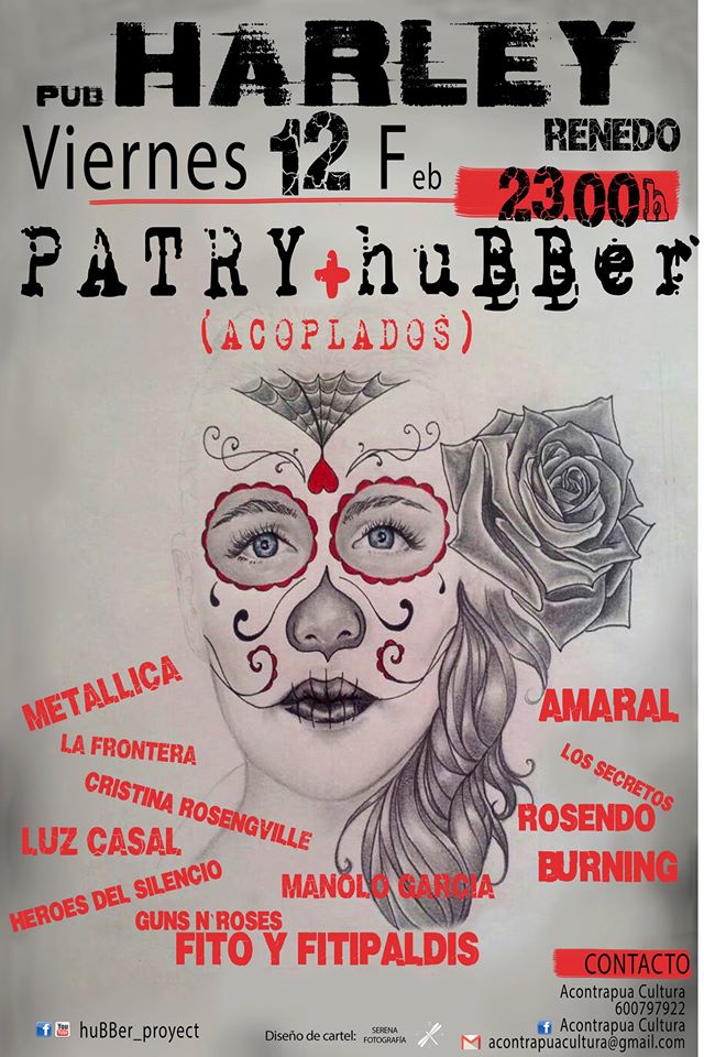 Concierto de Hubber y fiesta de carnaval en Renedo