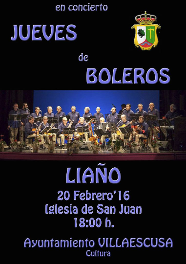Concierto de Jueves de Boleros en Liaño