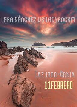Concierto de Lara Sanchez y Lady Rocket en el Cazurro en Liencres