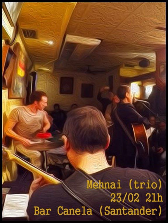 Concierto de Mehnai en el Canela en Santander