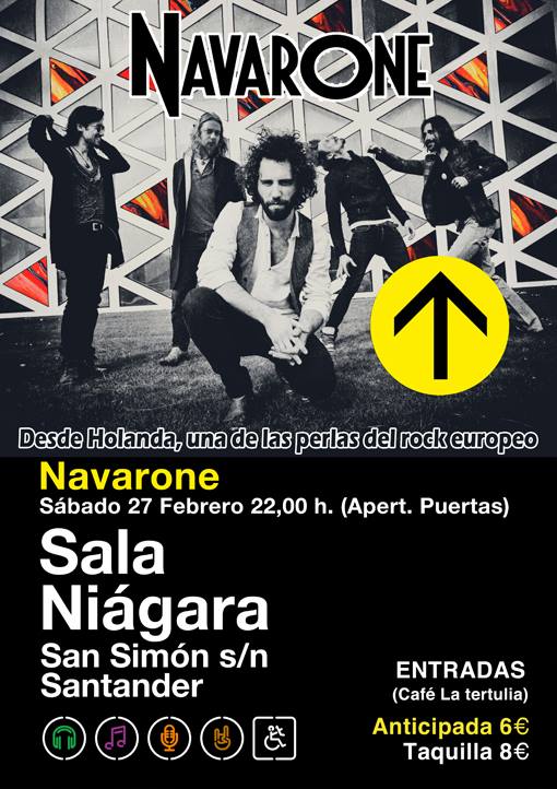 Concierto de Navarone en el Niágara en Santander