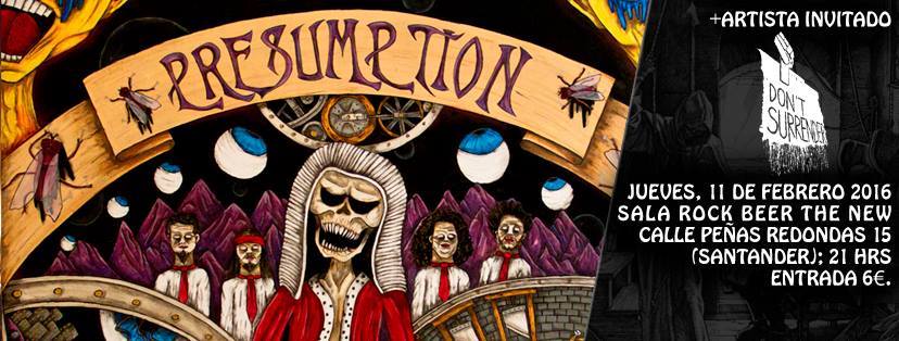 Concierto de Presumption en el New en Santander