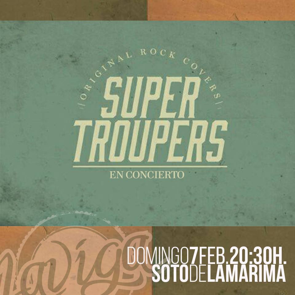 Concierto de Super Troupers en La Viga en Soto de la Marina
