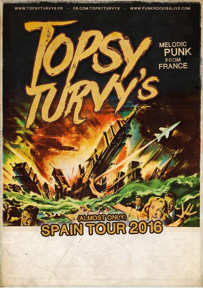 Concierto de Topsy Turvi´s en el New en Santander