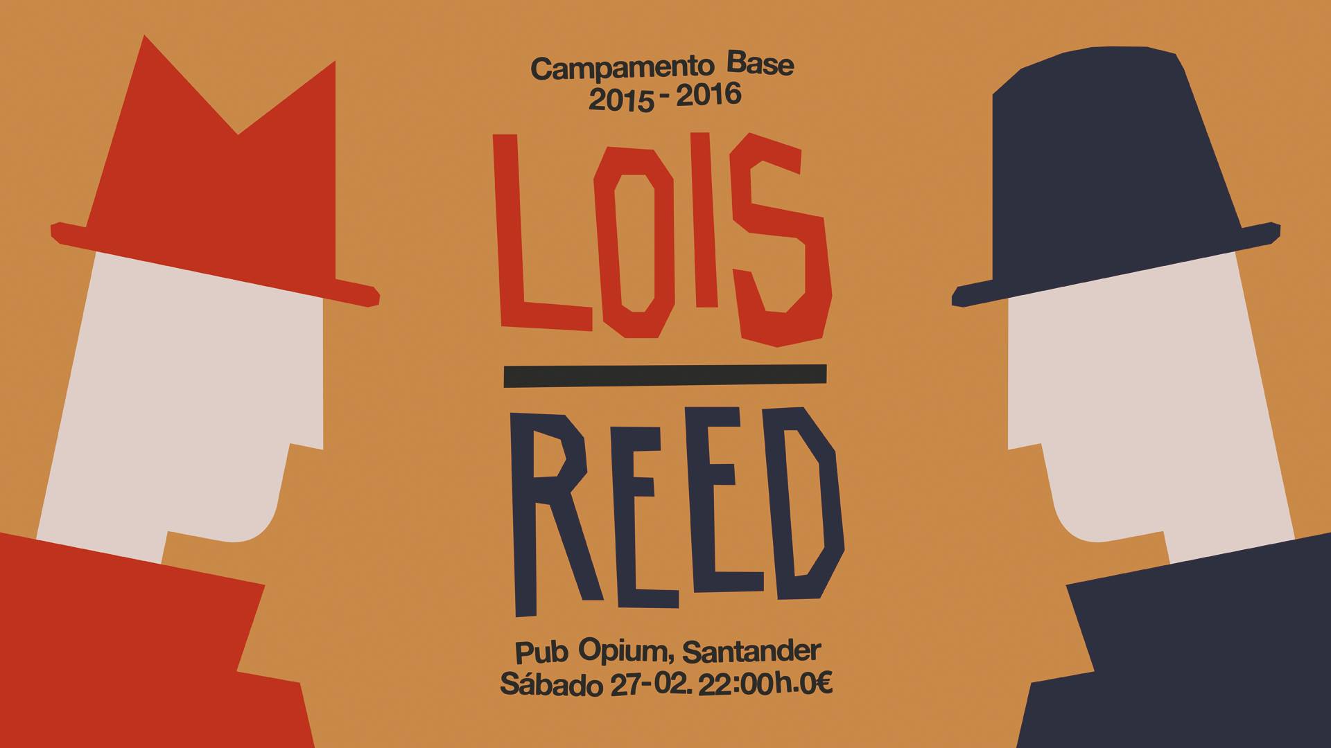 Concierto de lois Reed enel Opium en Santander
