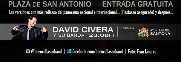Concierto gratuito de David Civera en Santoña