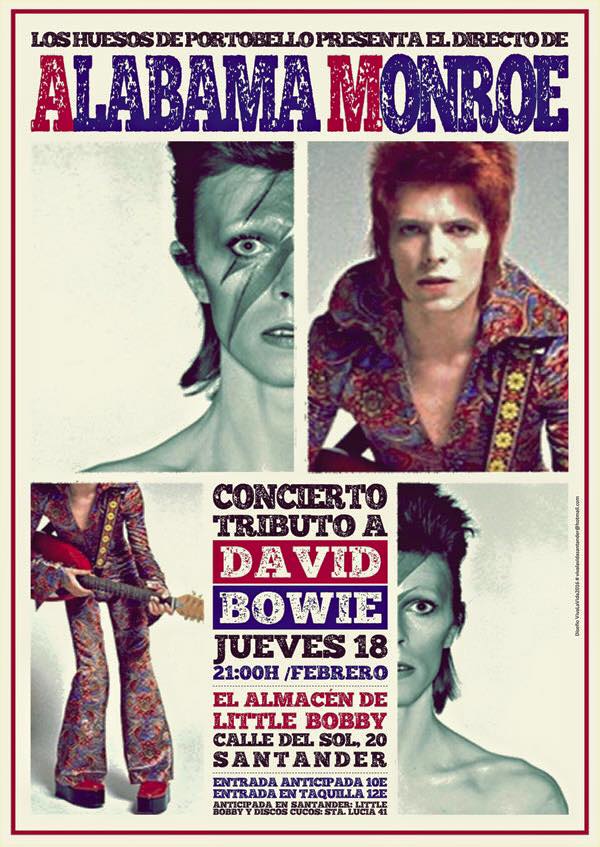 Concierto tributo a David Bowie en el Little Bobby en Santander