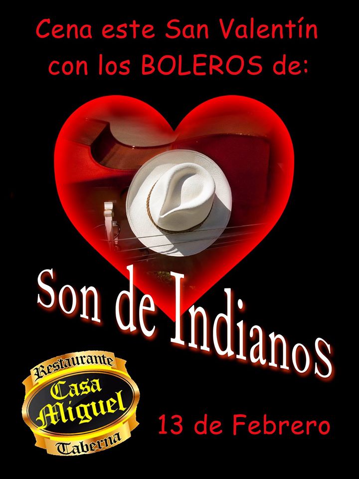 Concierto y cena de San Valentín en Casa Miguel en San Román