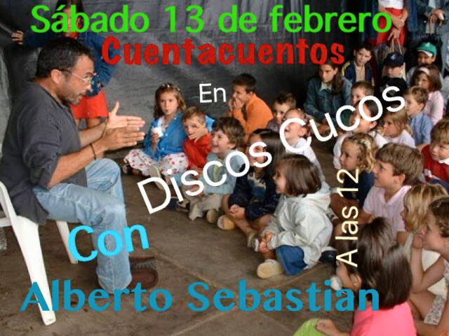 Cuentacuentos en Discos Cucos en Santander