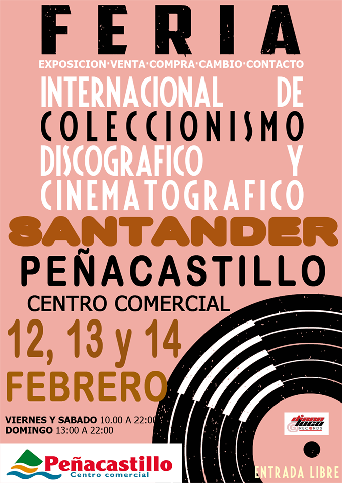 Feria de coleccionismo de disco y cine en Peñacastillo