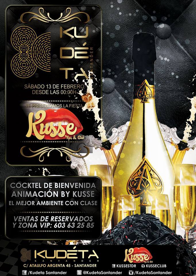 Fiesta VIP en el Kudeta en Santander