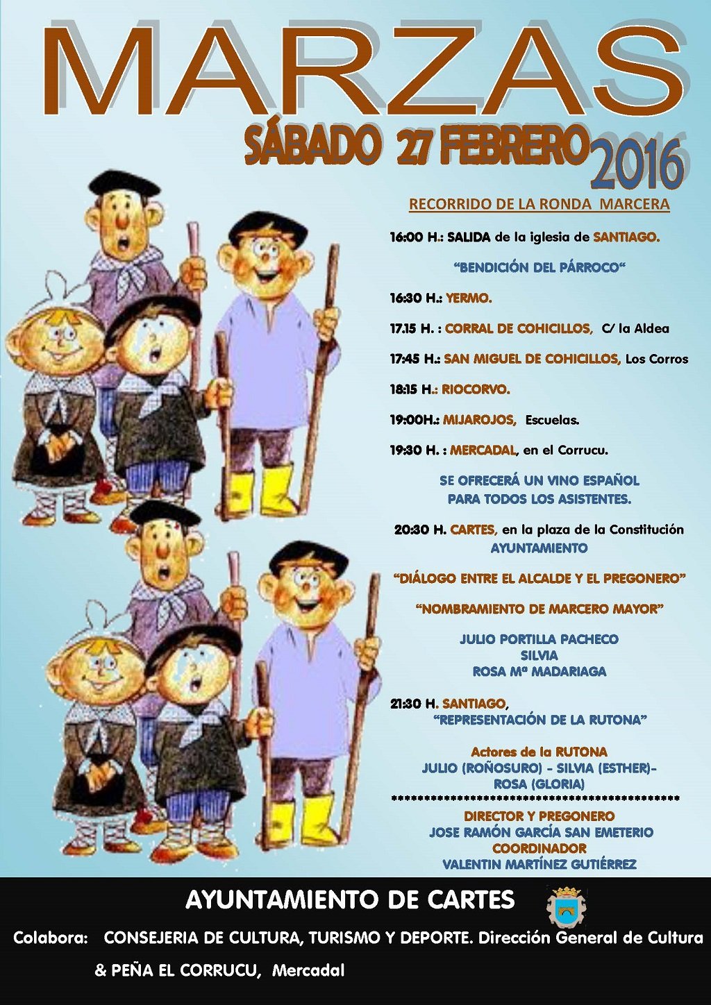 Las Marzas en Cartes