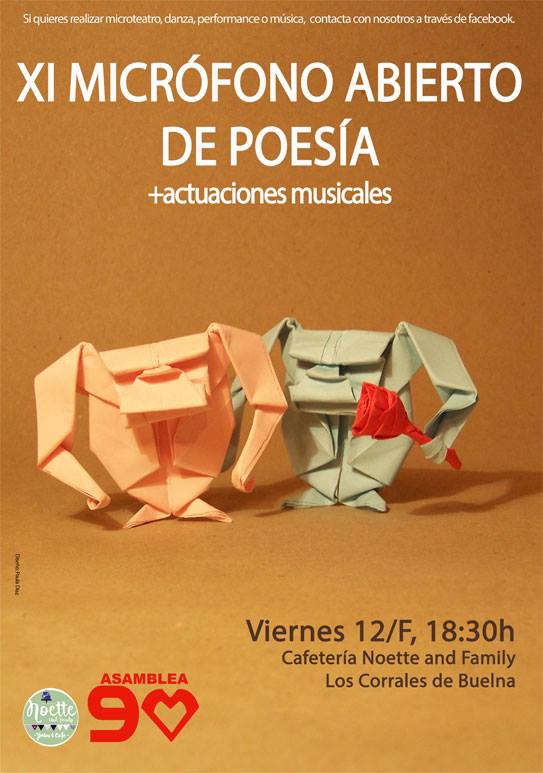 Micrófono abierto de Poesía en Los Corrales de Buelna
