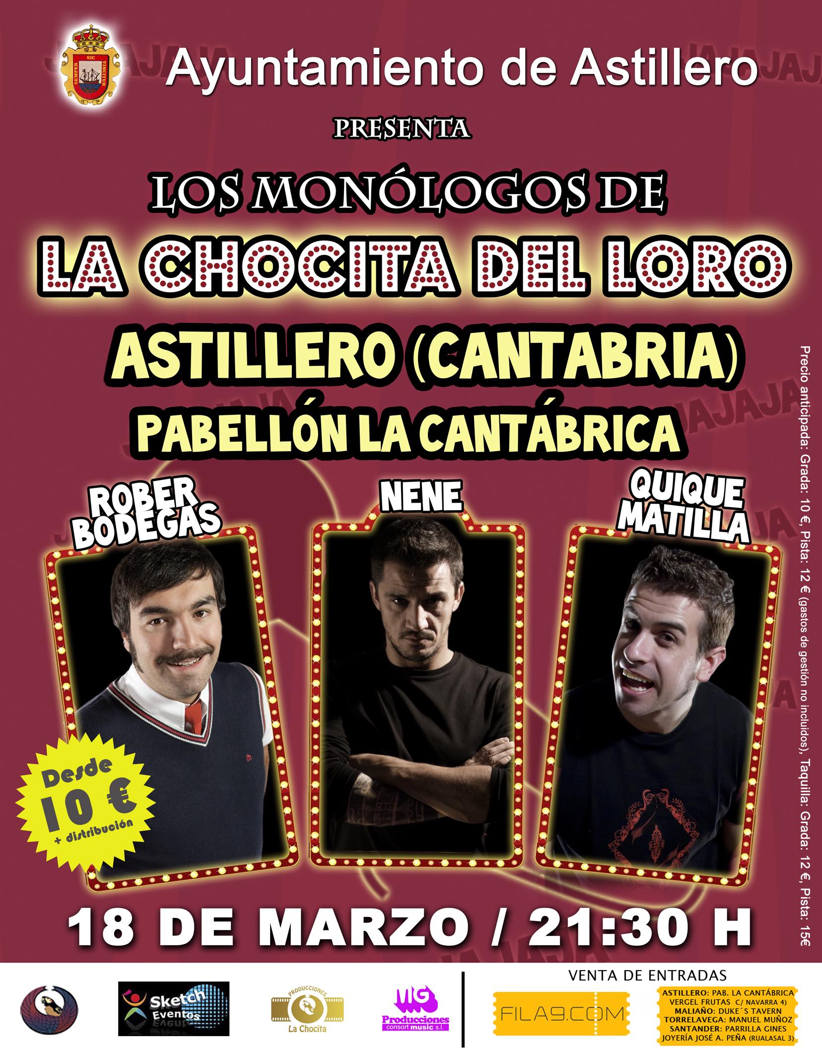 Monólogos de La Chocita del Loro en Astillero