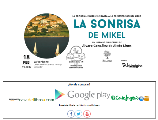Presentación del Libro La Sonrisa de Mikel en La Vorágine en Santander