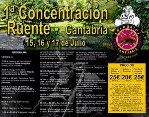 Programa concentración motos ruente