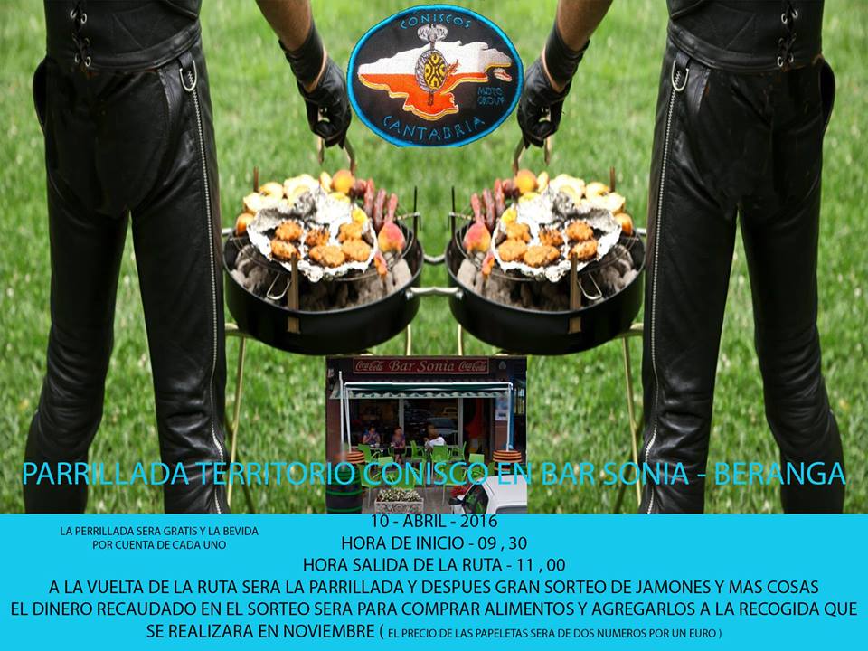 Ruta motera y Parrillada en Beranga