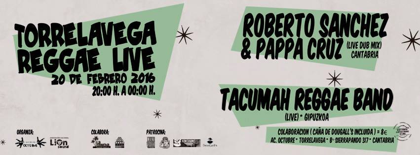TORRELAVEGA REGGAE LIVE en A.C.Octubre de Torrelavega