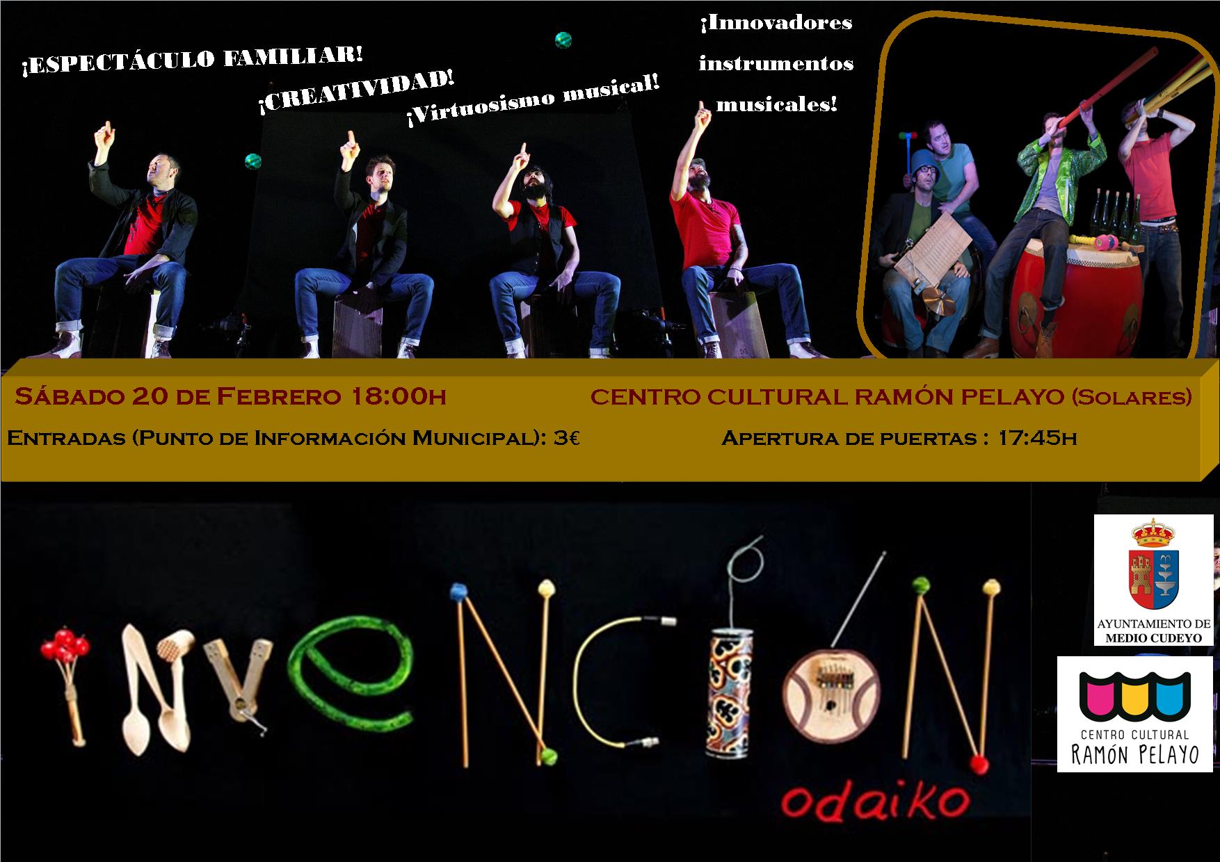 Teatro y Humor con Odaiko,Invención en Solares