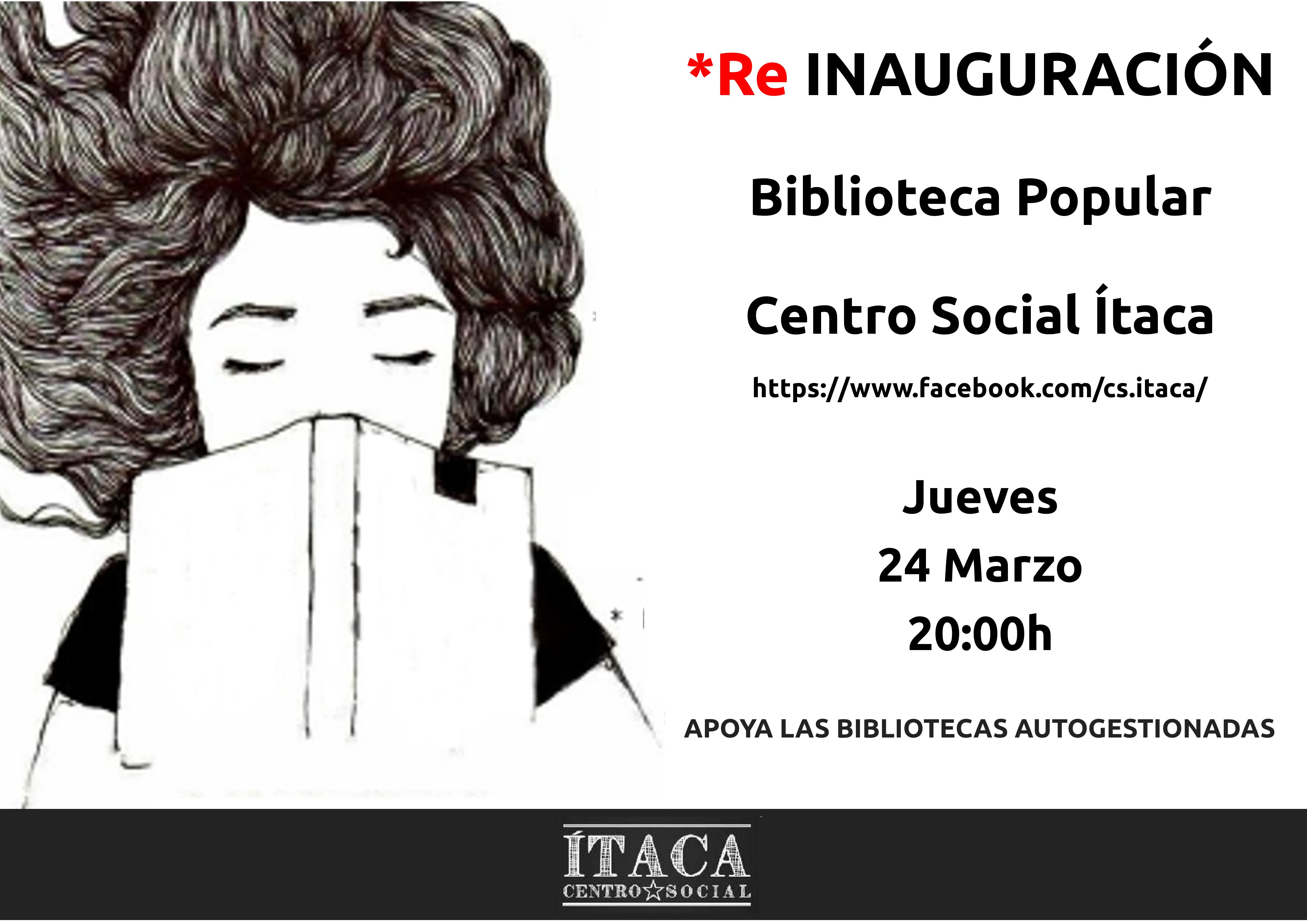 Biblioteca popular en Itaca en Torrelavega