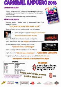 Carnaval ampuero 2016 programa