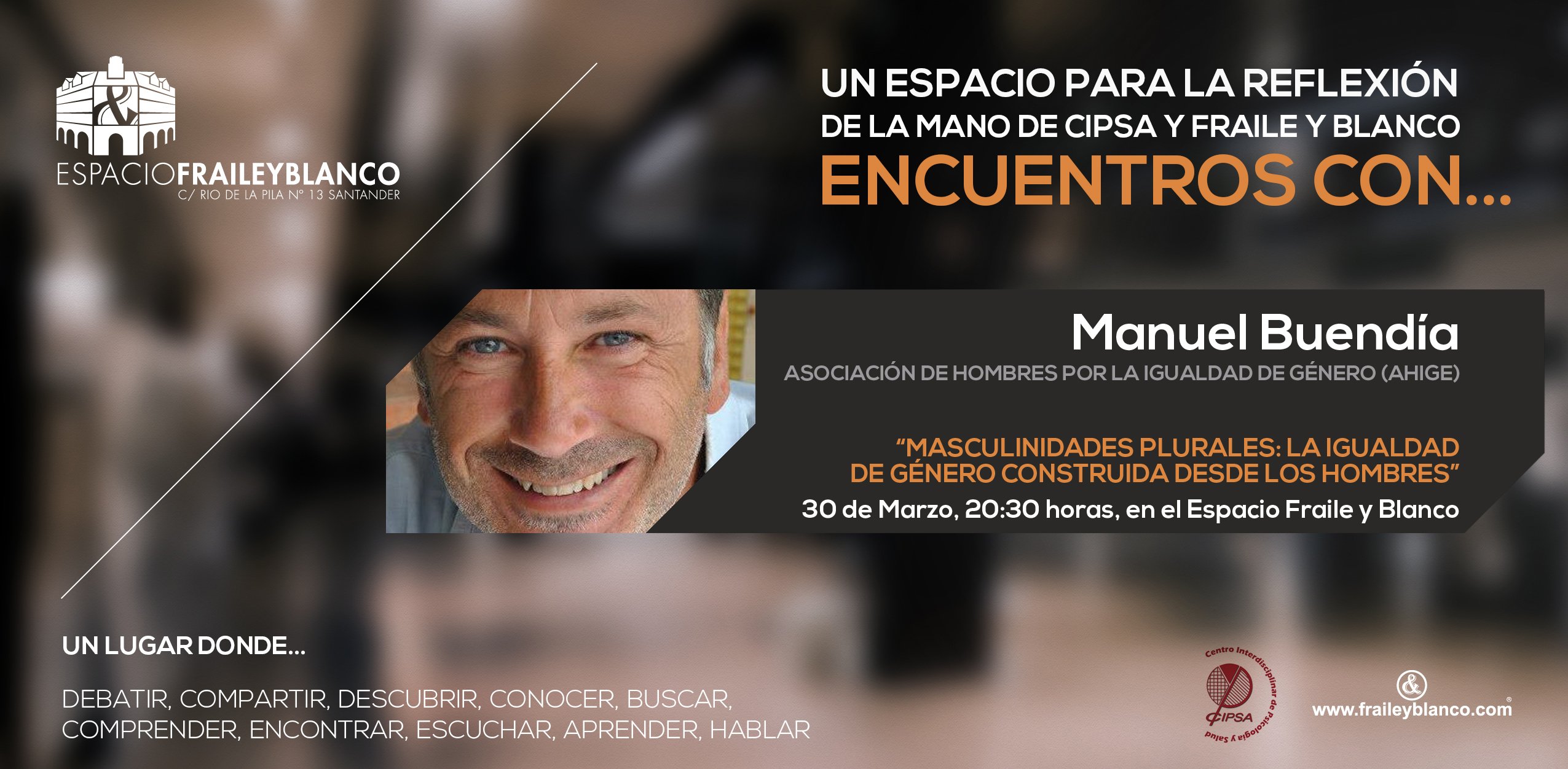 Charla debate en Espacio Fraile y Blanco en Santander