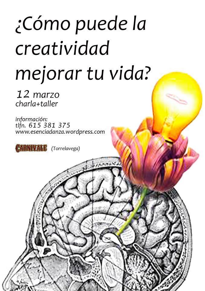Charla taller de Creatividad en Carnivale Torrelavega