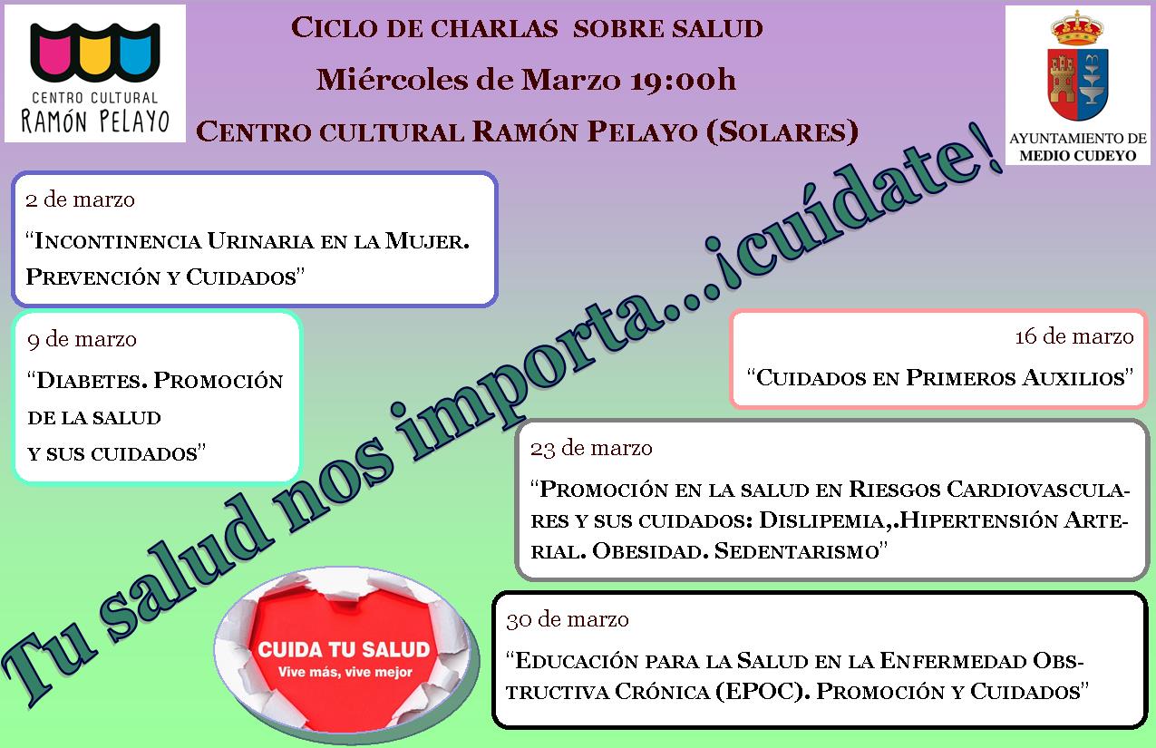Charlas sobre salud en Solares